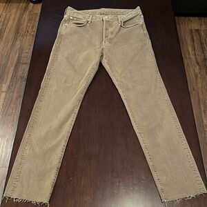 Mother The Chaser Ankle Fray Jeans